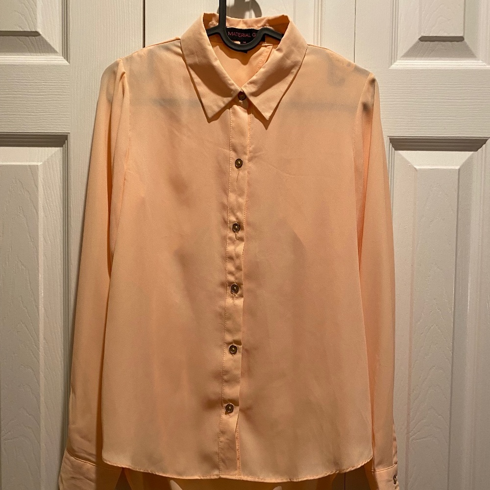 open back blouse
